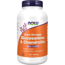 Glucosamine Chondroitin extra strength 240 таб (NOW)