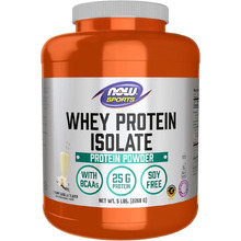 Whey Protein Isolate 2268 г - без вкуса (NOW)