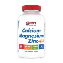 Calcium Magnesium Zinc + Vit D3 90 таб (SAN)