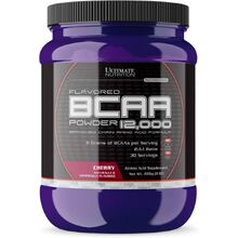 Flavored BCAA 12000 228 г - вишня (Ultimate Nutrition)
